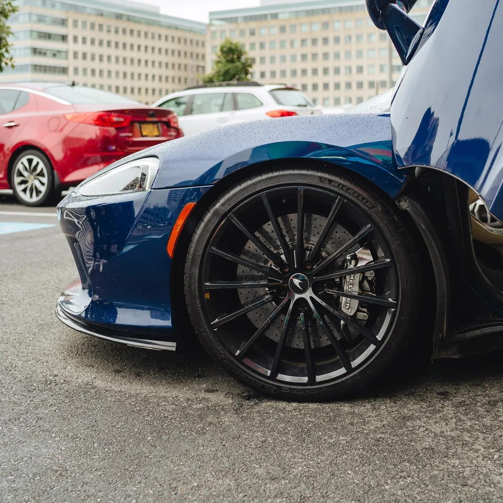 McLaren GT Aurora Blue, photo 7 for wedding car rental in Rockville, MD