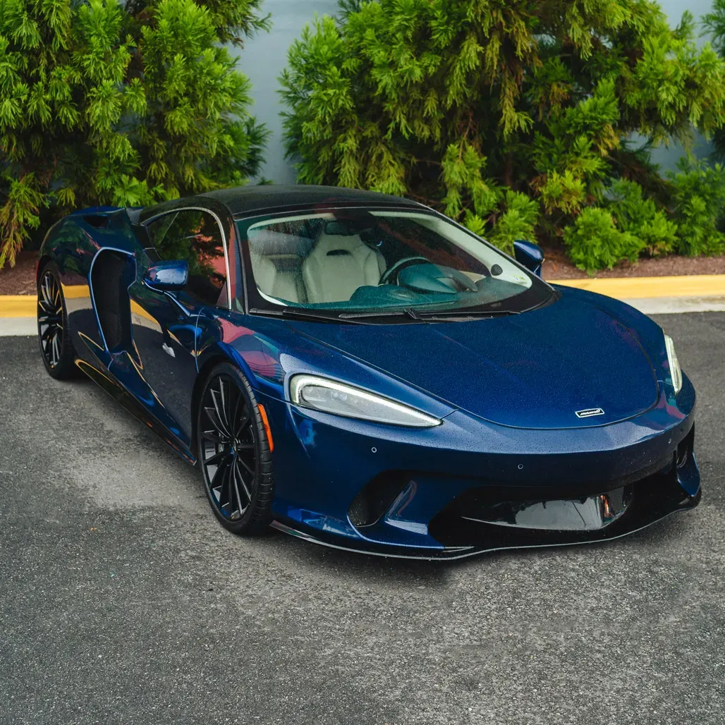 McLaren GT Aurora Blue, photo 9 for wedding car rental in Rockville, MD