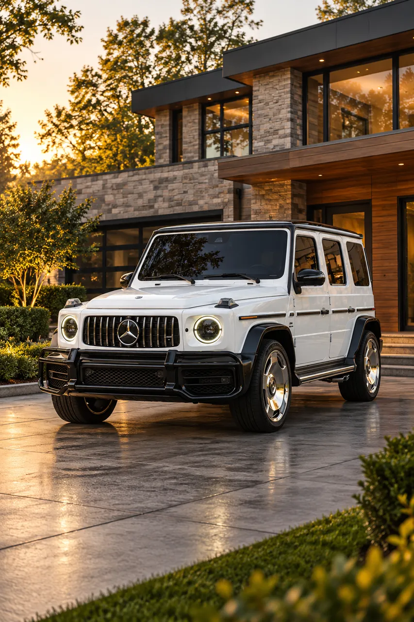 Mercedes AMG G63 — White [2]