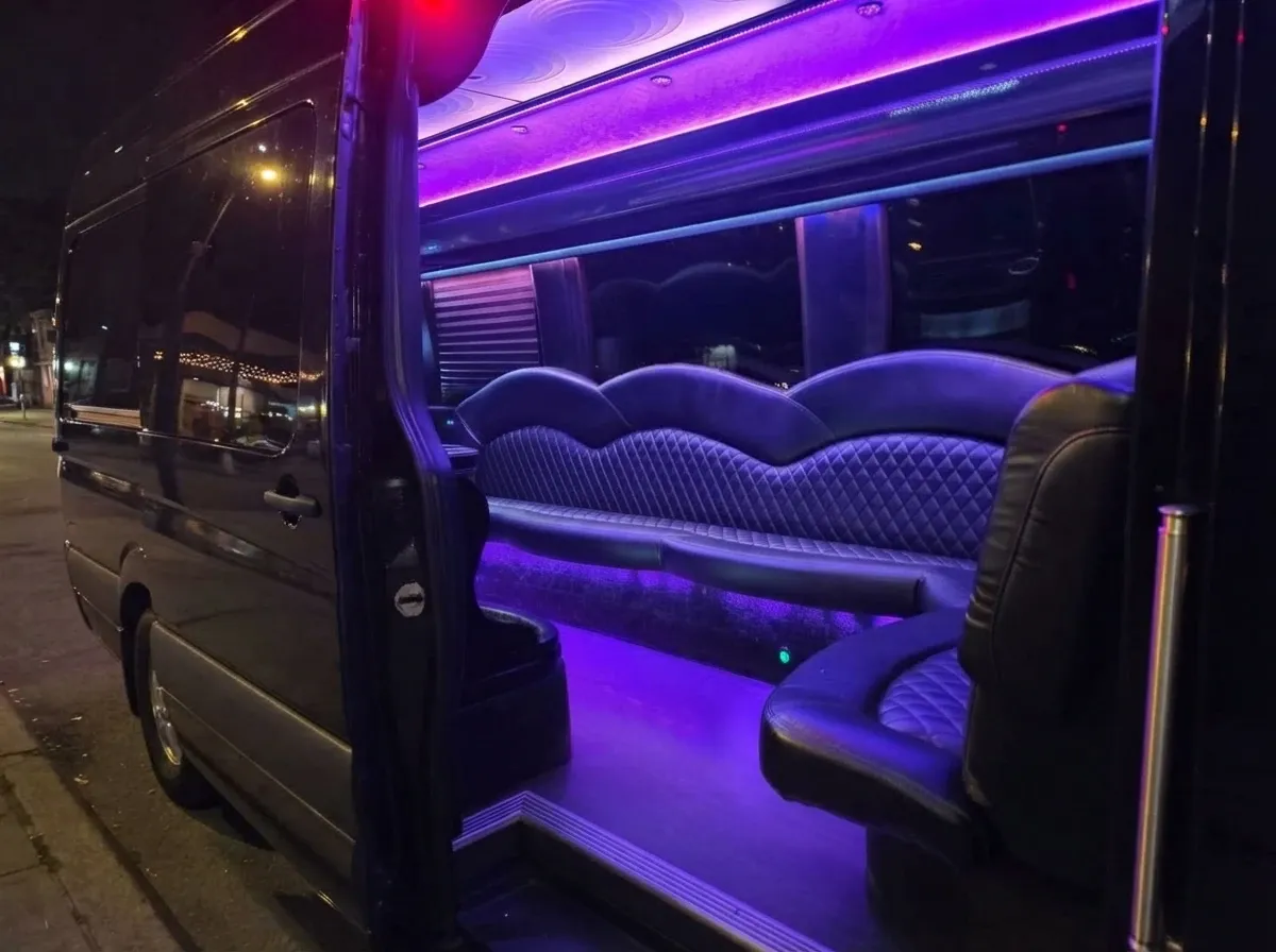 Black-painted Mercedes-Benz Limousine Sprinter [3]
