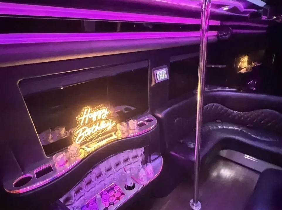 Mercedes-Benz Party Bus ready for booking