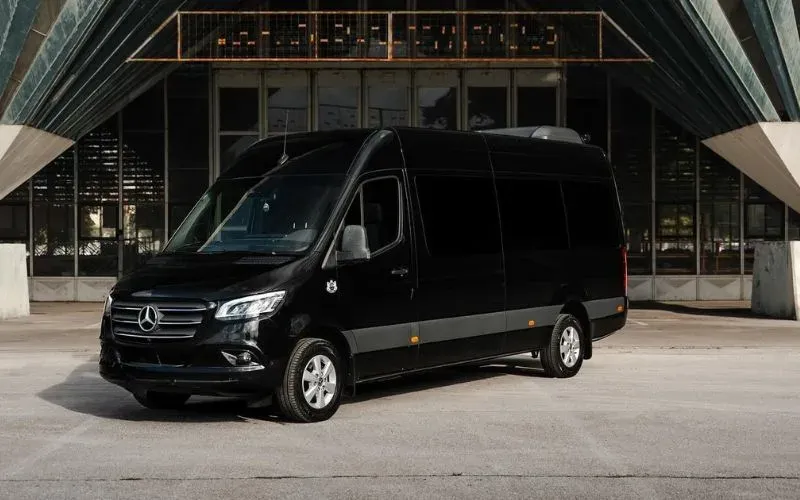 Mercedes-Benz Sprinter Limousine for party bus rental