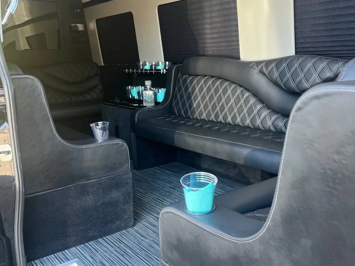Mercedes-Benz Sprinter Limousine ready for booking