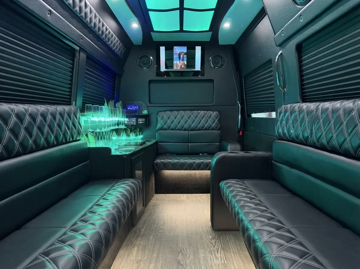 Black-painted Mercedes-Benz Sprinter Limousine [2]