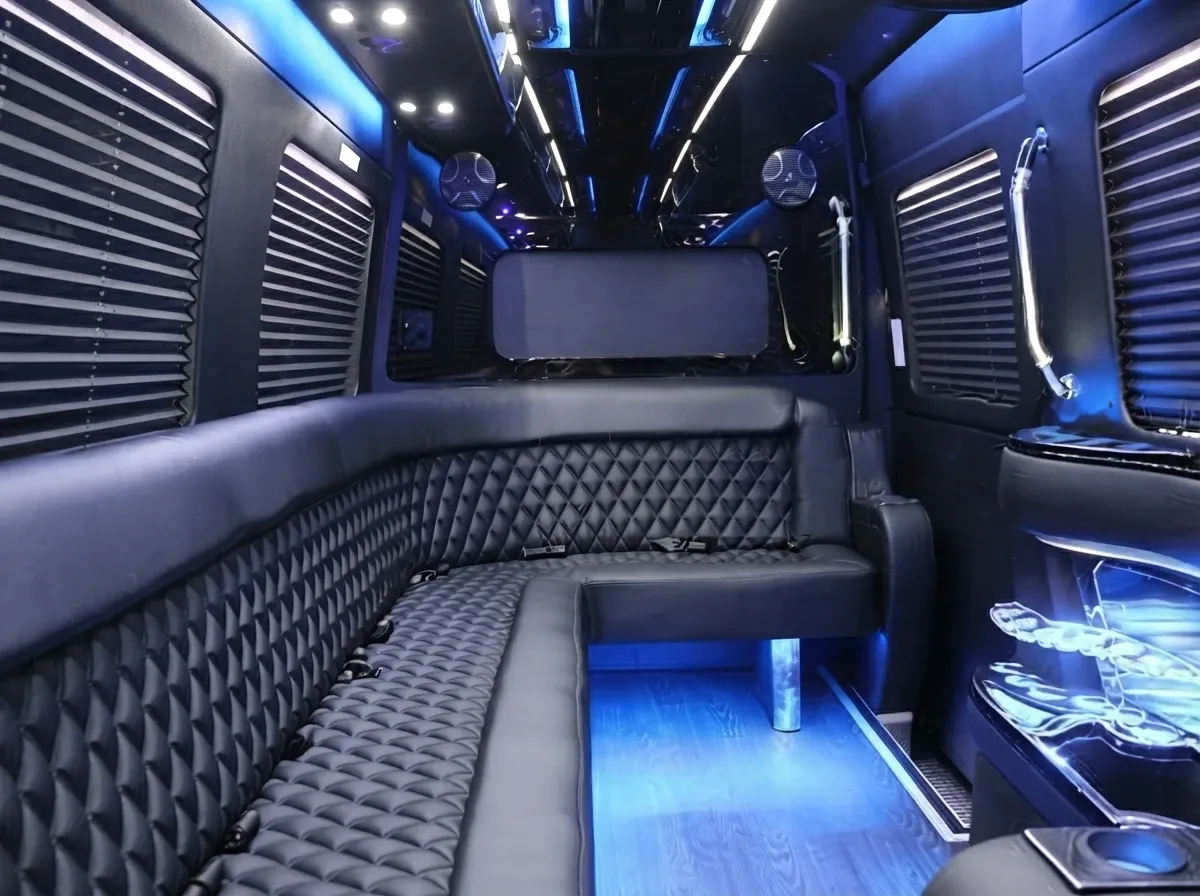 Black-painted Mercedes-Benz Sprinter Limousine [5]