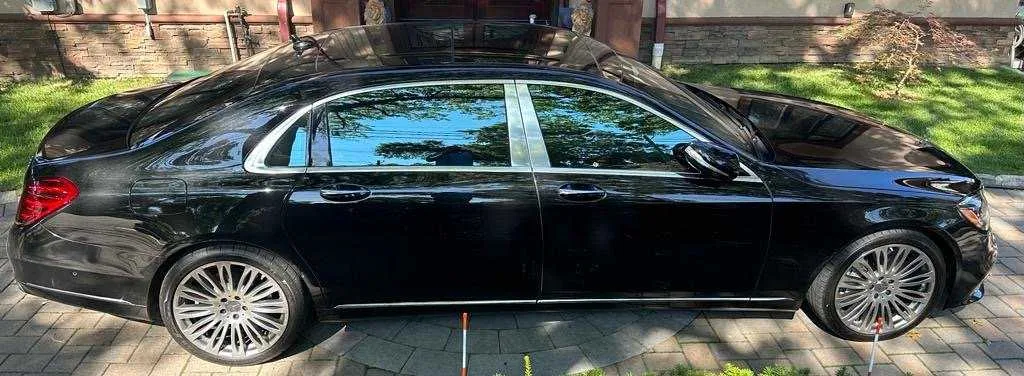 Black-painted Mercedes-Maybach, paintwork