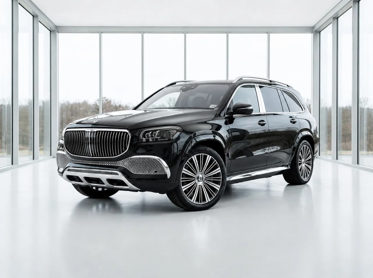 Black-painted Mercedes-Maybach GLS 600 [4]