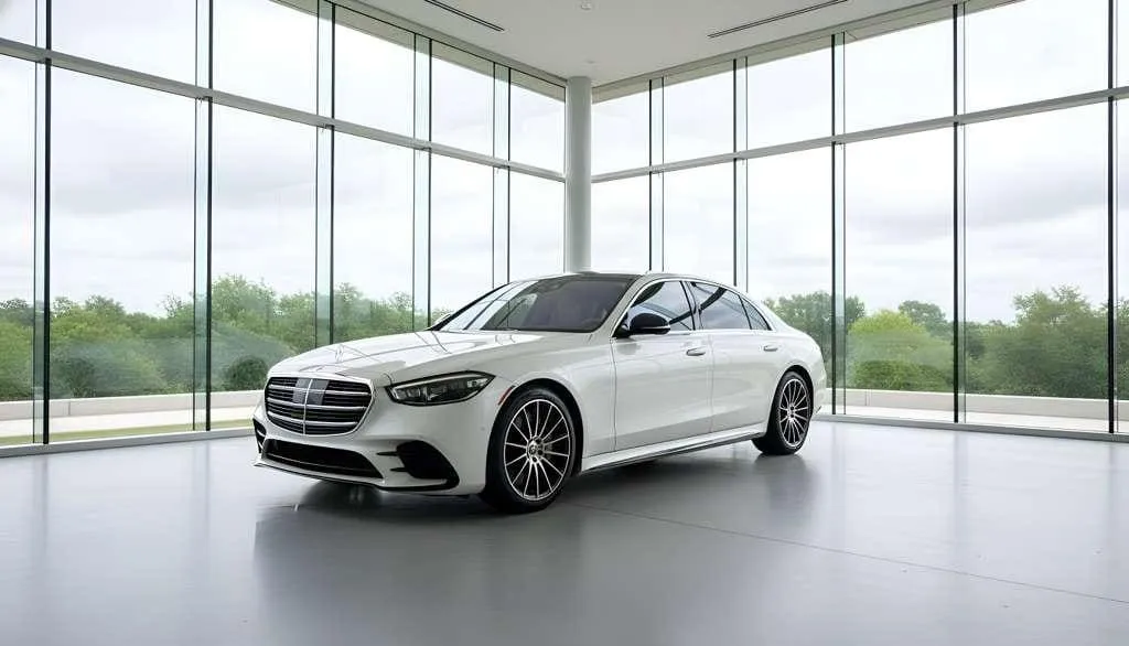 White-painted Mercedes S 580 [2]