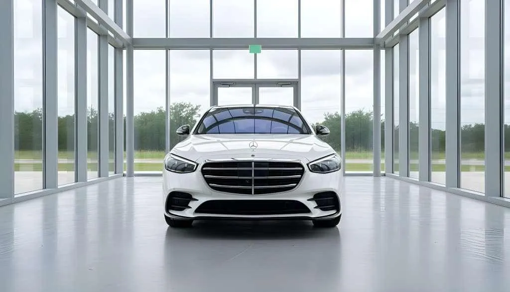 White-painted Mercedes S 580 [3]