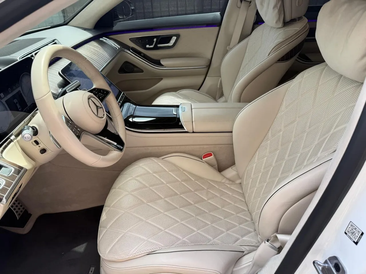 White-painted Mercedes S 580 [8]