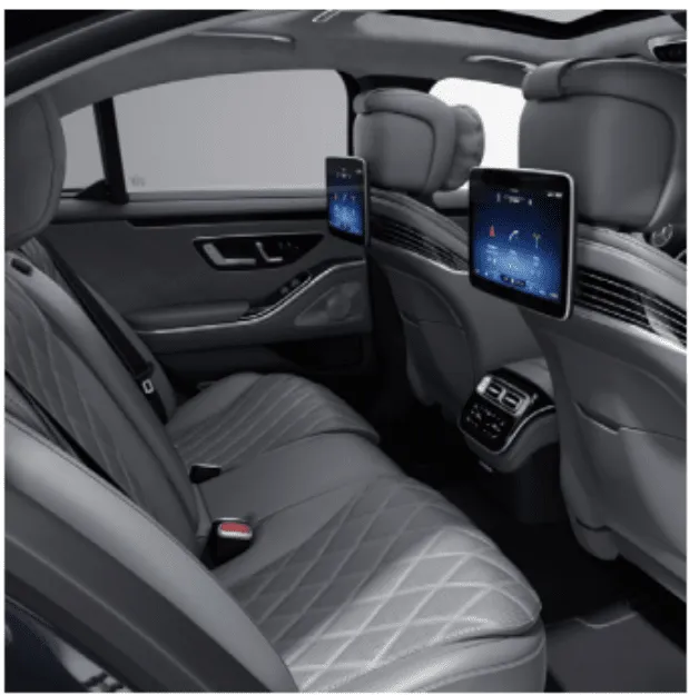 Mercedes-Benz S-Class Mercedes-Benz S-Class interior for wedding car rental