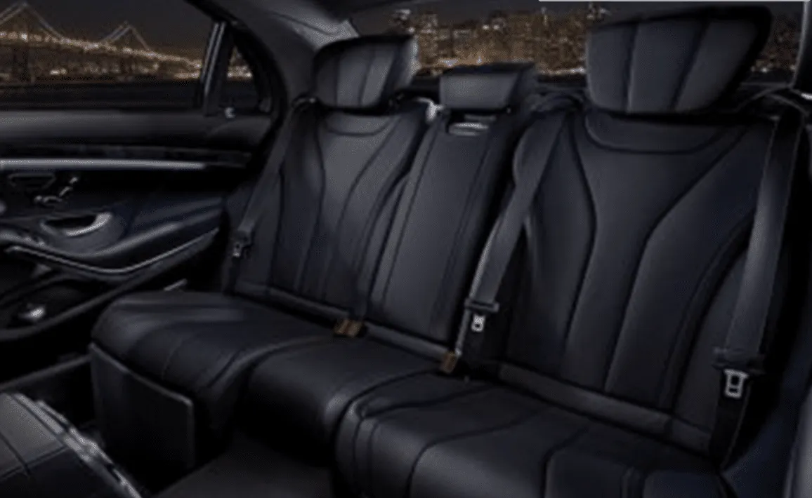 Mercedes-Benz S-Class Mercedes-Benz S-Class interior for wedding car rental