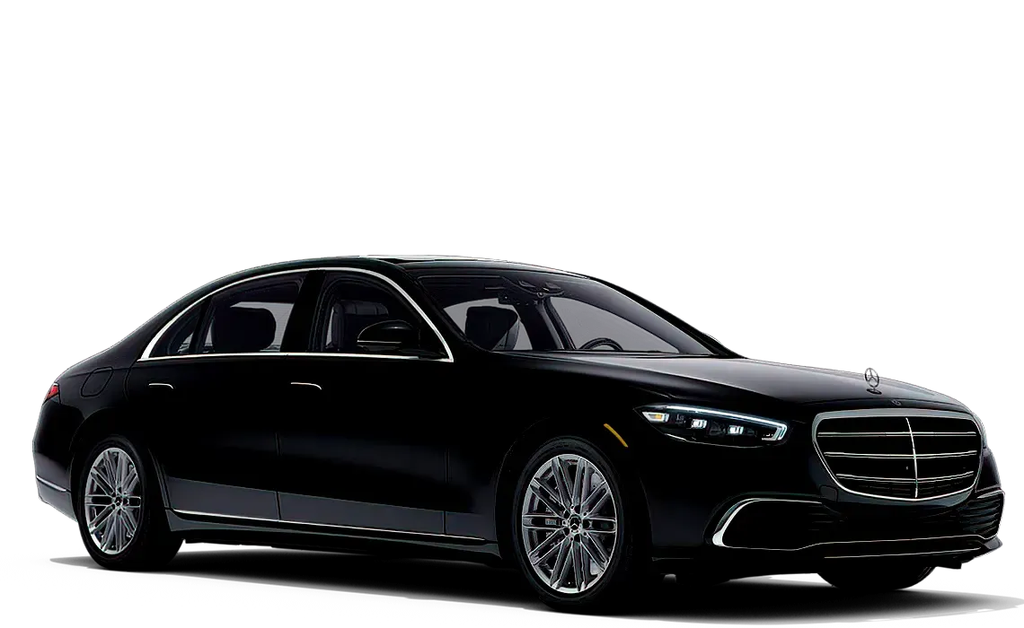 Mercedes-Benz S-Class for wedding car rental in Dallas, TX