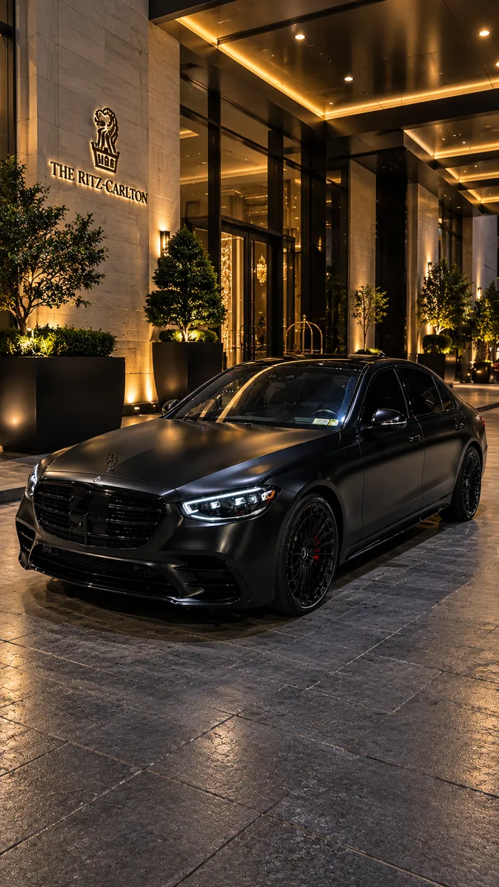 Black-painted Mercedes S580 Executive [4]