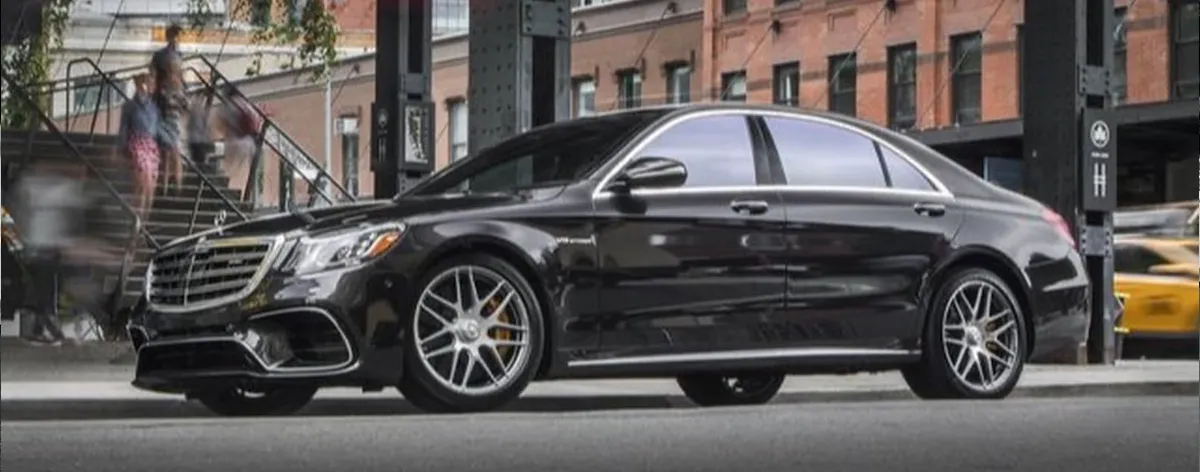 Mercedes-Benz S63 AMG for wedding car rental in Providence County, RI