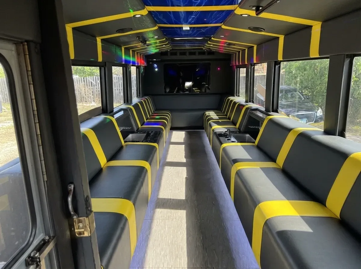 18 Passenger Party Bus ready for booking