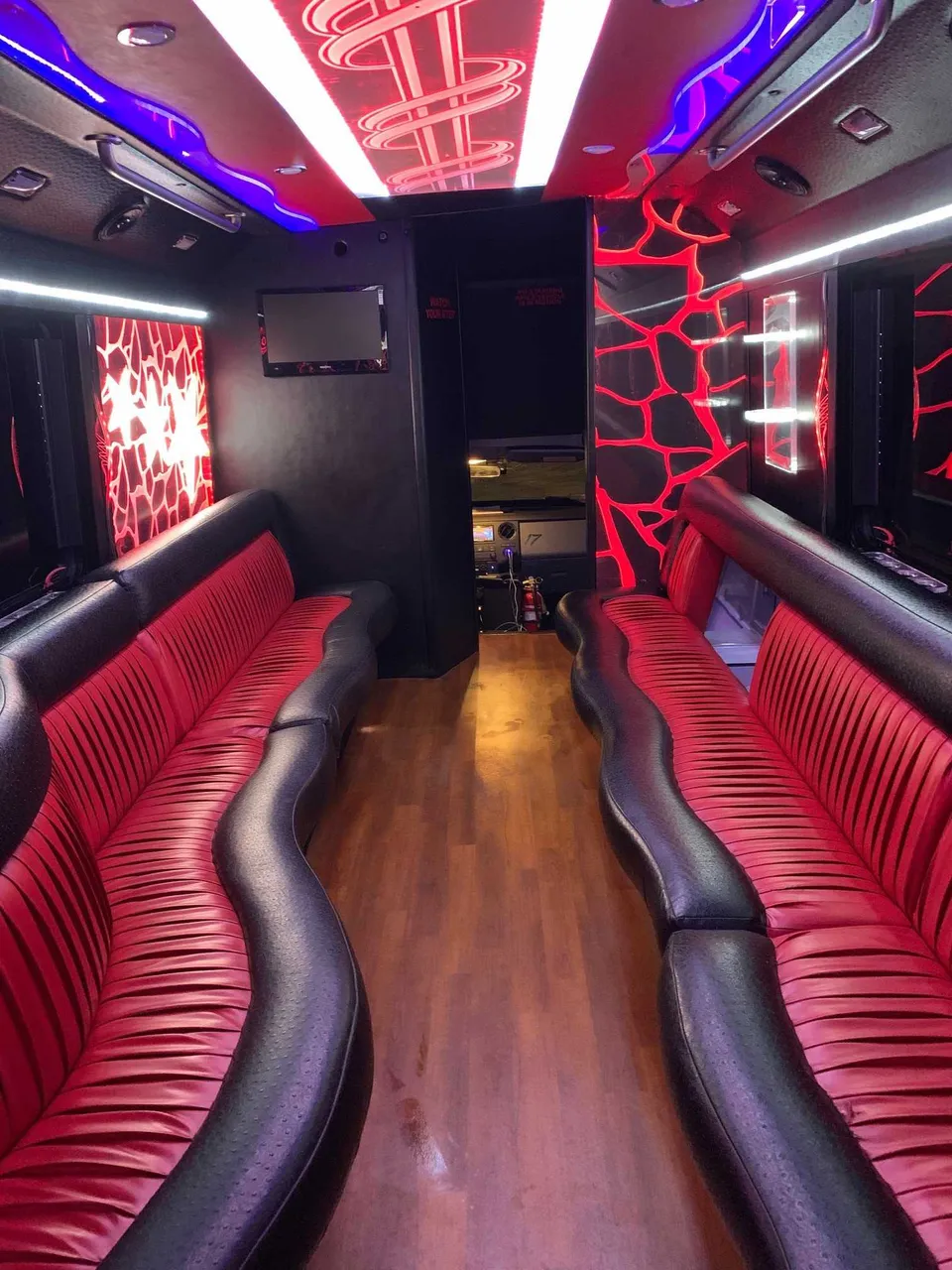 Party Bus - Frank SInatra interior, photo 2 for party bus rental in Ontario County, NY