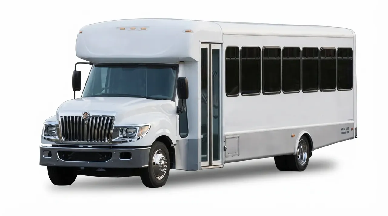 Party Bus White ready for booking