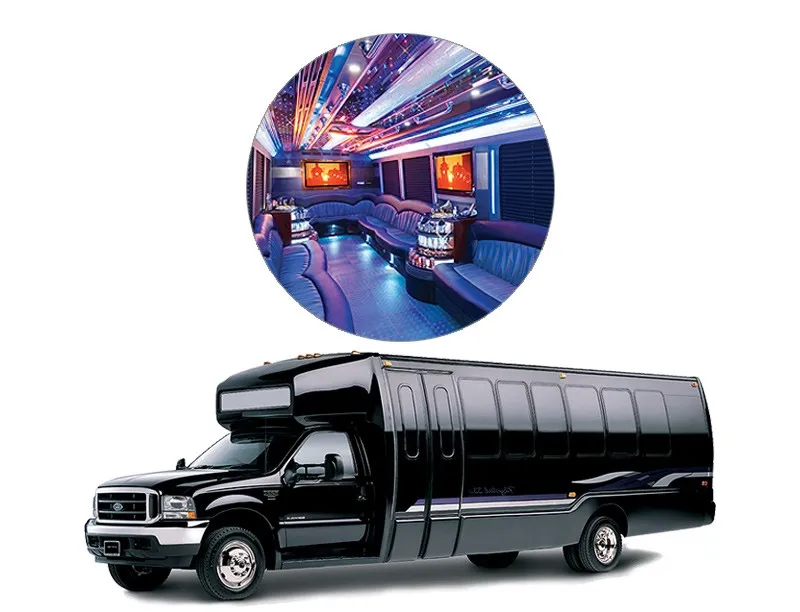 Party Limousine Bus Party Limousine Bus for party bus rental