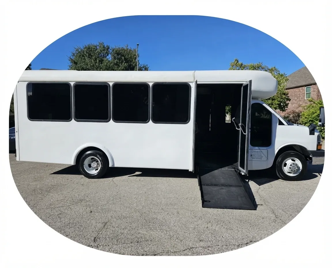 White-painted Party Time Bus [3]