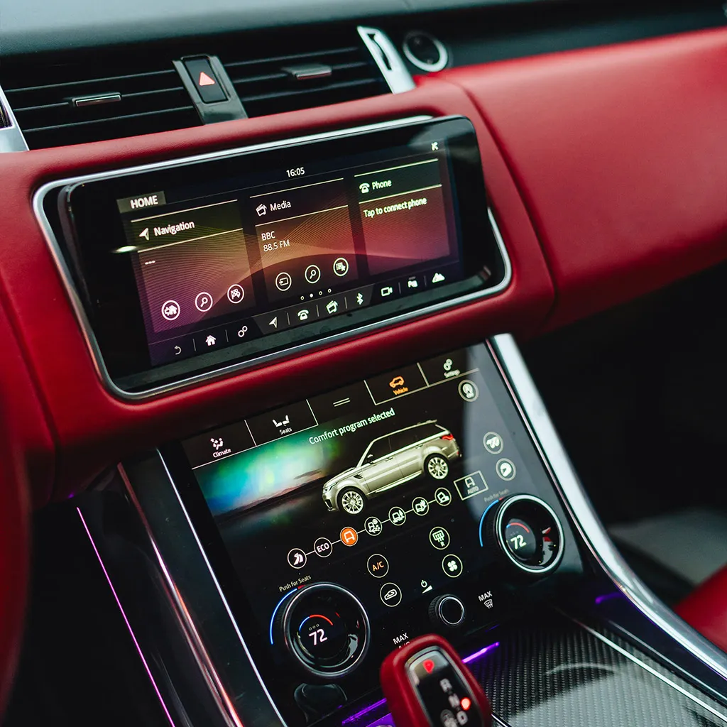 White Range Rover SVR, photo 6 for wedding car rental in Rockville, MD