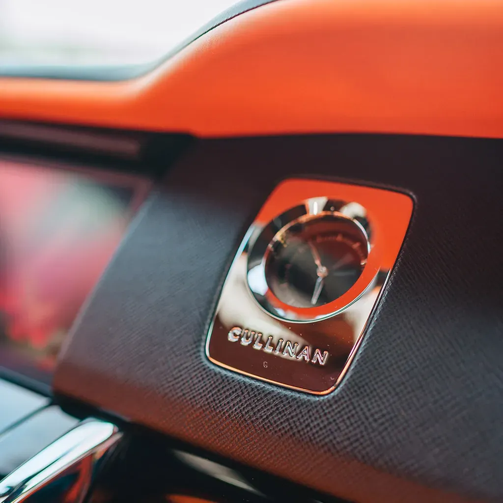 Rolls-Royce Cullinan with All Orange Interior, photo 9 for wedding car rental in Perry County, PA