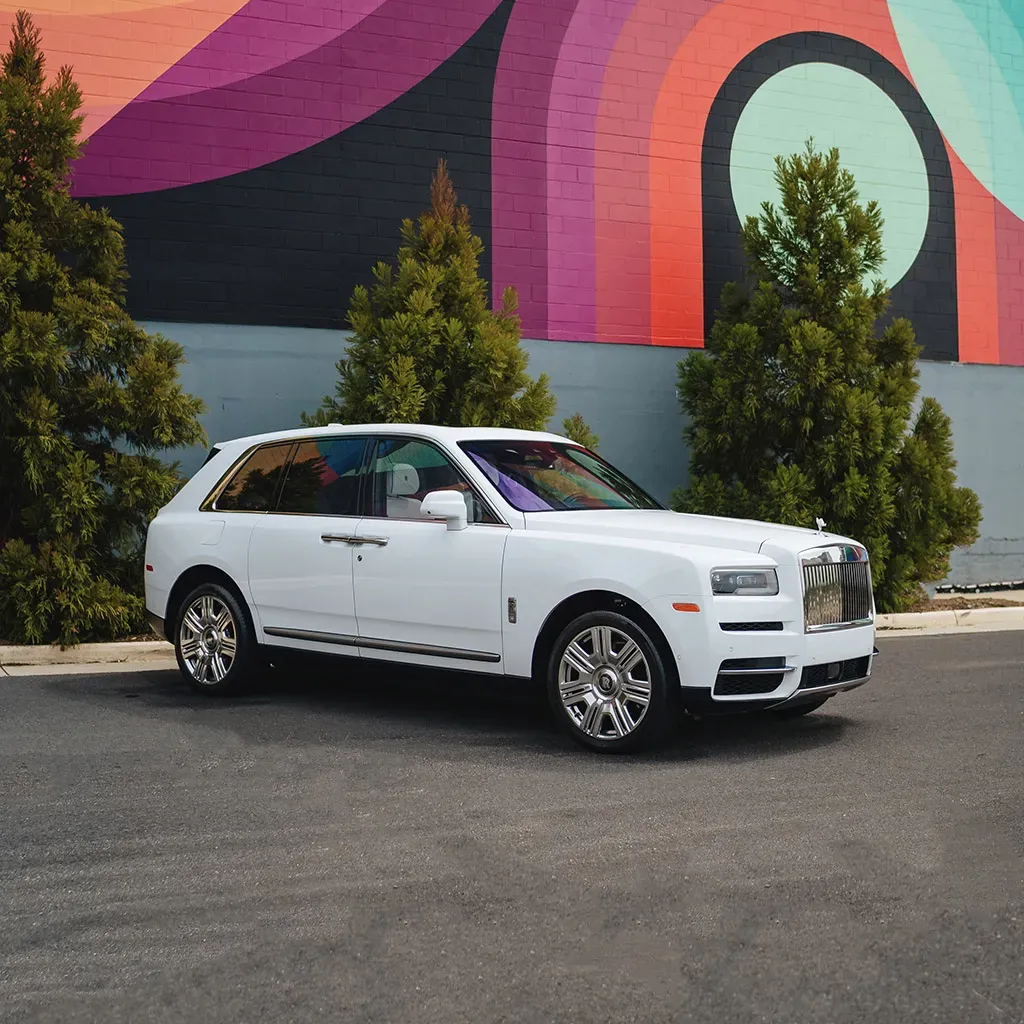 Rolls-Royce Cullinan with All White Interior, photo 3 for wedding car rental in Rockville, MD