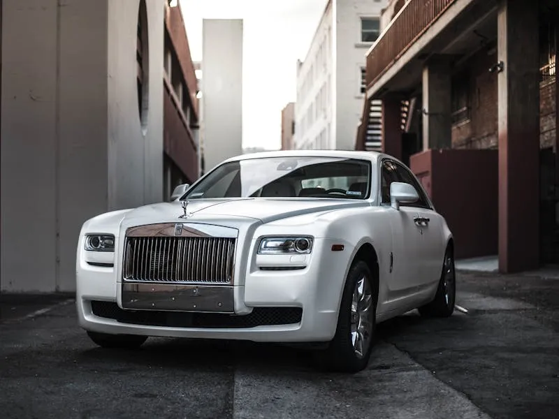Rolls-Royce Ghost for wedding car rental in San Francisco, CA
