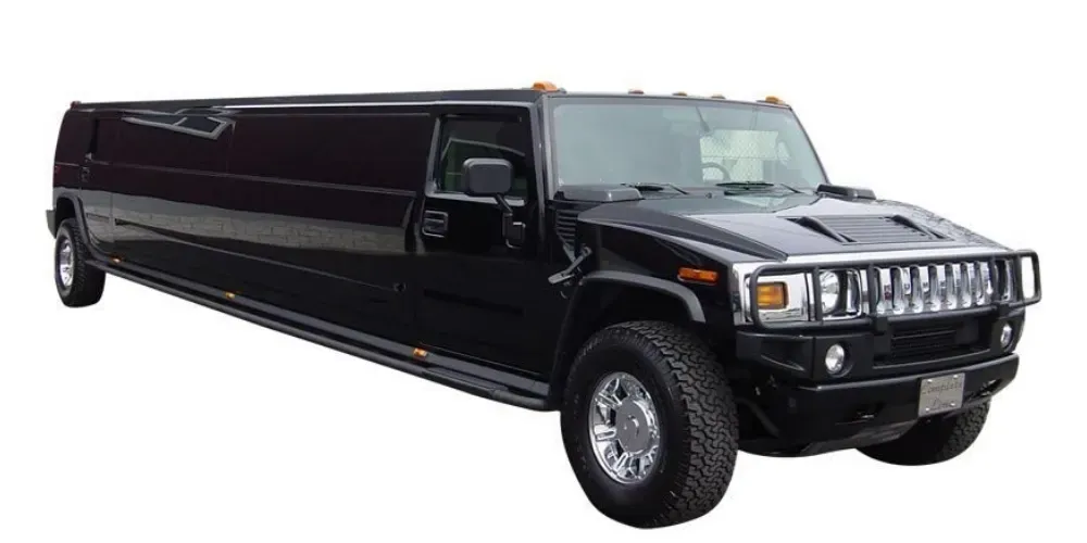 Super Stretch Black Hummer H2 Super Stretch Black Hummer H2 for limo rental