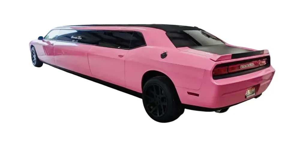 Super Stretch Challenger for limo rental